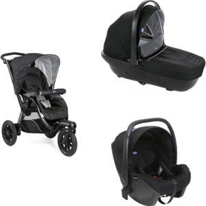 Chicco Trio Activ3: Carriola acolchada para recién nacidos