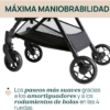 Chicco Urbino Carrito de Nacimiento Plegable y Compacto: Comodidad y Funcionalidad - Imagen 3