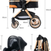 Análisis del Carrito Plegable GLOKID XIN X1: Funcionalidad y Diseño - Imagen 3