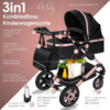 Análisis del cochecito KESSER® Loops 3 en 1: Versatilidad y Comodidad - Imagen 2