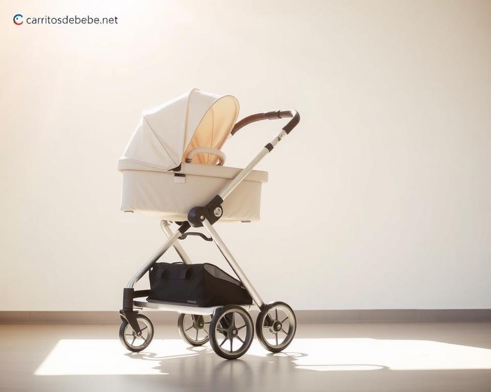 carro de bebé compacto