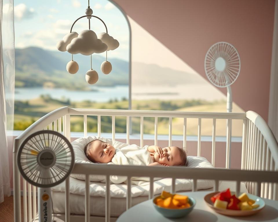 consejos para mantener fresco al bebé