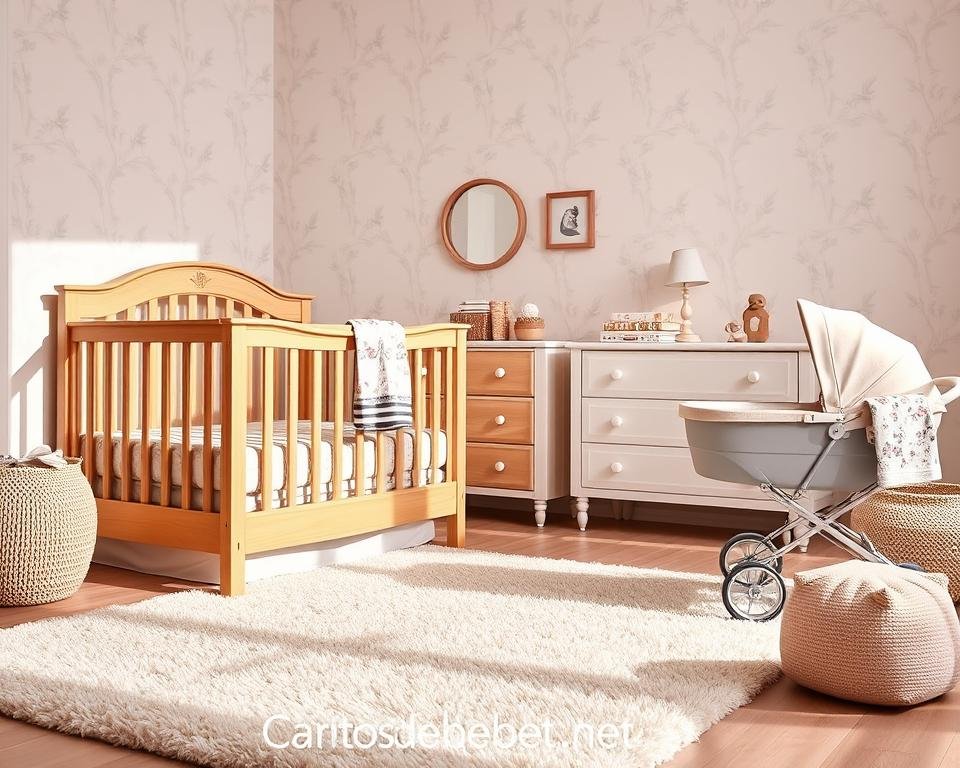 cuna y decoración